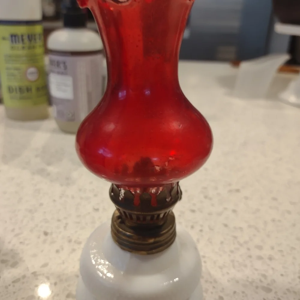 Mini Glass Oil Lamp
